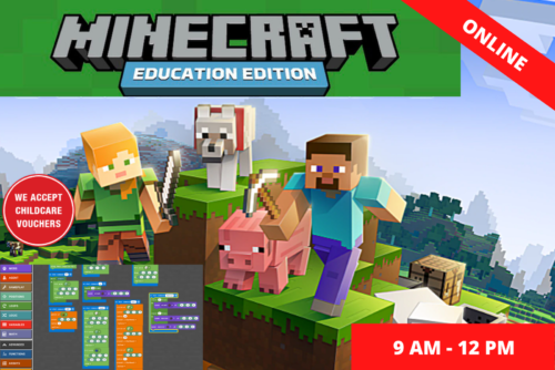 Minecraft Coding, Easter Holiday Mini-Camp (14th April - 17th April 2025) - AM